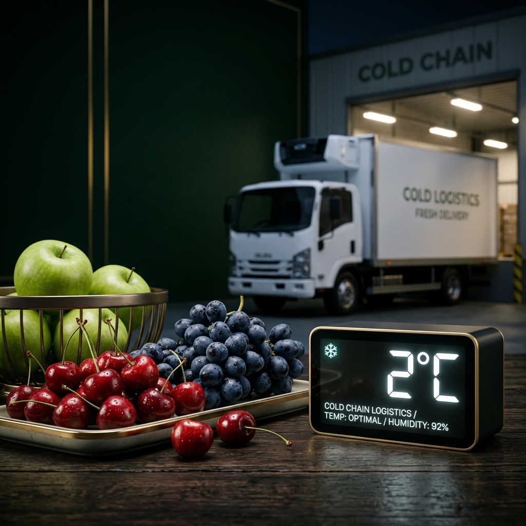 Cold Chain Logistics Concept